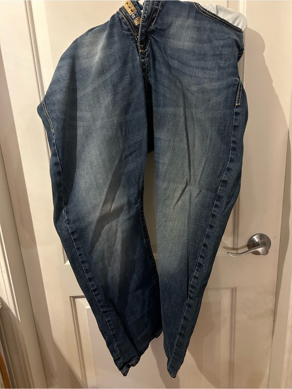 Wrangler 20X Men's Blue Denim Jeans - 38X30